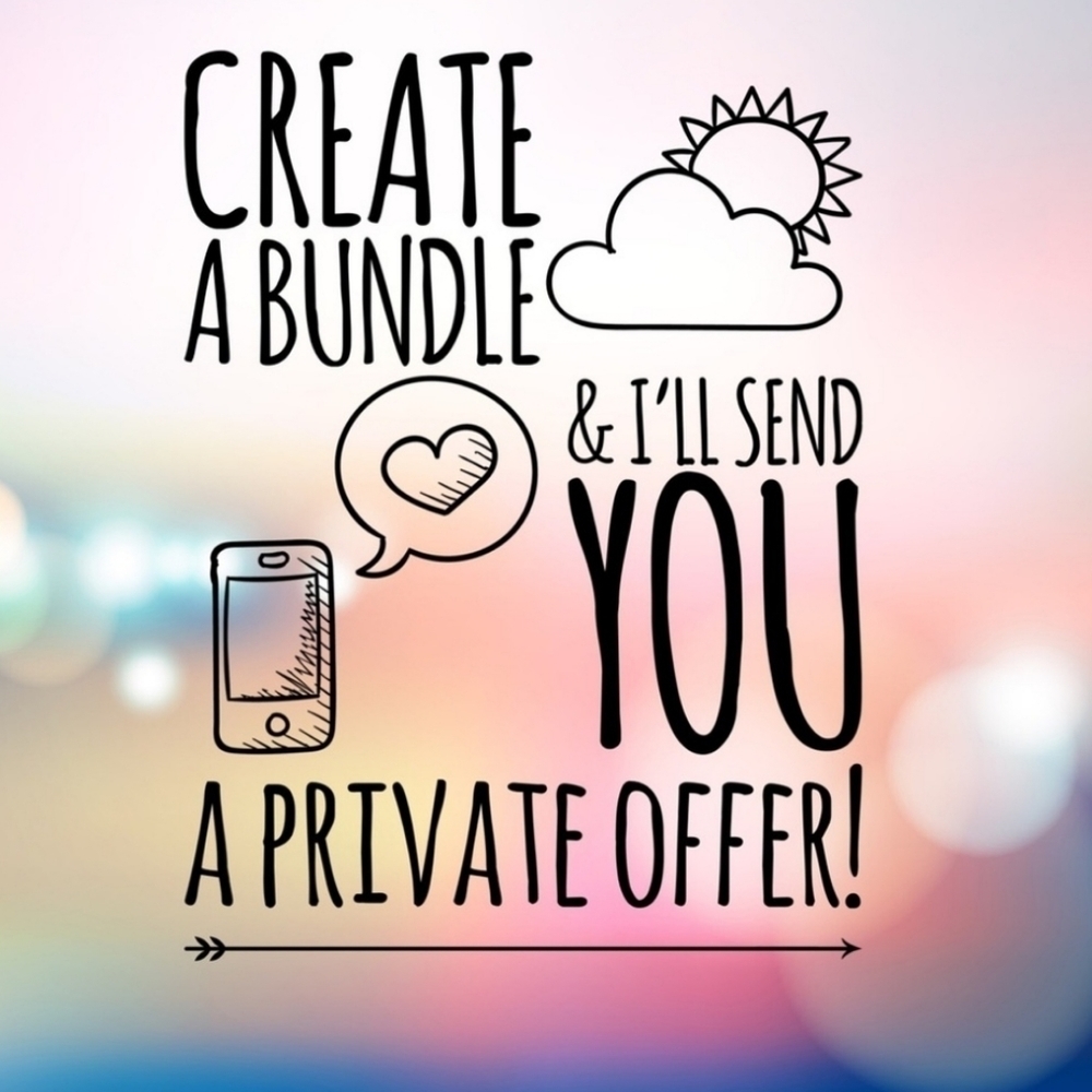 BUNDLE TO SAVE or MAKE AN OFFER!
